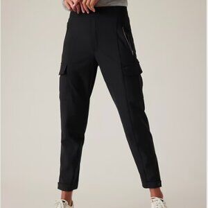 Athleta Endless Cargo Pant - Black - size 16 - NWT